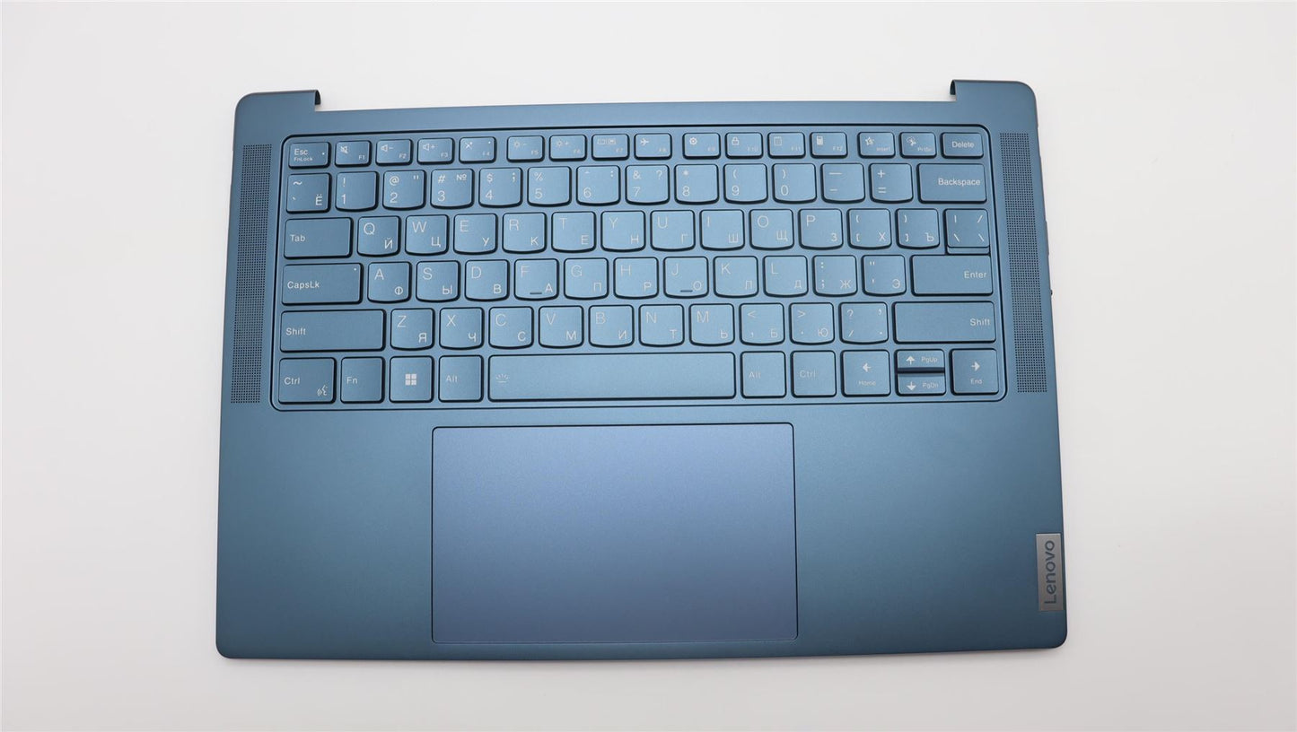 Lenovo Yoga 7 14IRH8 Palmrest Cover Touchpad Keyboard Russian 5CB1L40698