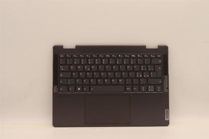 Lenovo Yoga 7 14ARB7 Palmrest Cover Touchpad Keyboard Italian 5CB1J11121