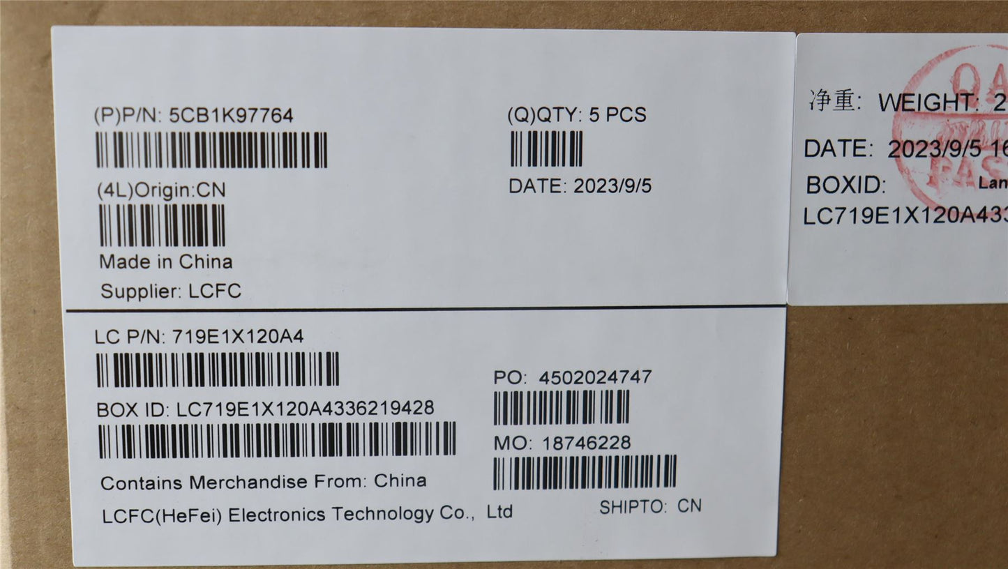 Lenovo Upper Case ASM_ITA L82XL FP AG NBL 5CB1K97764