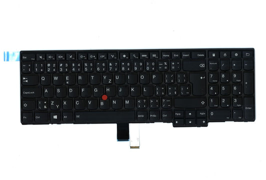 Lenovo ThinkPad T540p W540 T550 Keyboard Italian Black Backlit 04Y2395