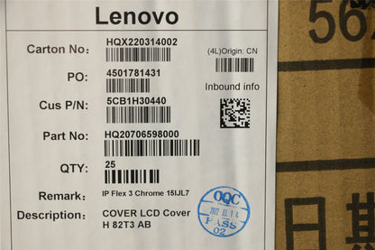 Lenovo LCD Cover H 82T3 AB 5CB1H30440