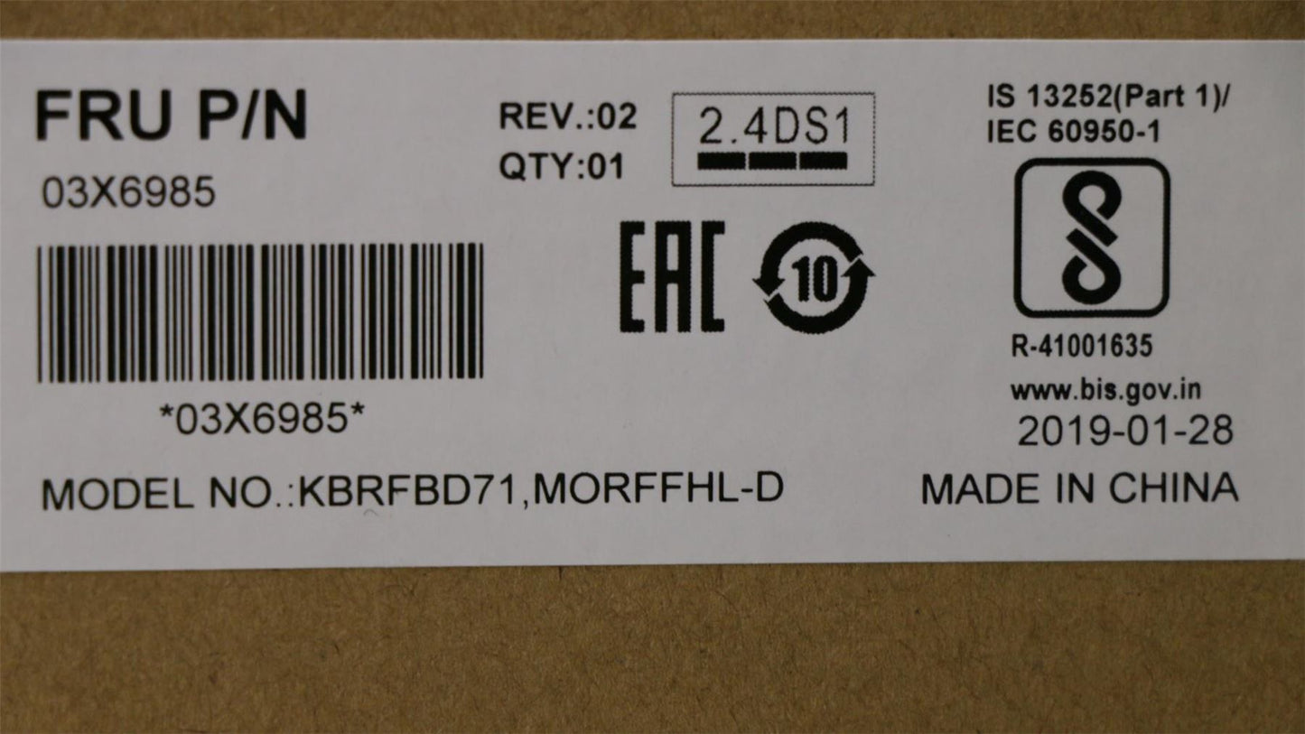 Lenovo Wireless KBD-Italy 03X6985