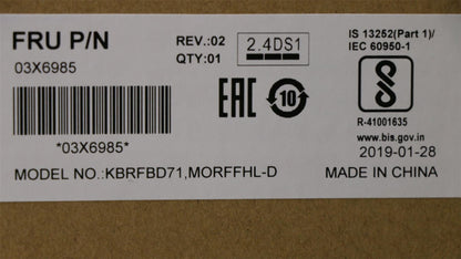 Lenovo Wireless KBD-Italy 03X6985