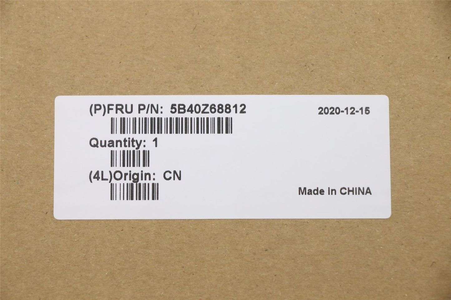 Lenovo FRU BRACKET IO Bracket_R 5B40Z68812