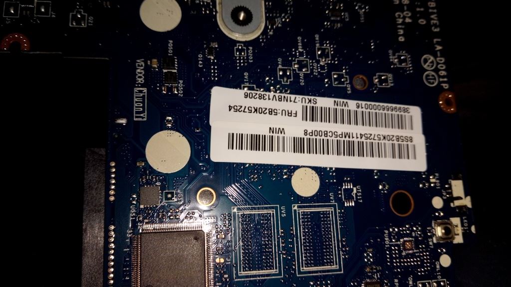 Lenovo MB C E31-80WINI5-6200U UMAAPSFP 5B20K57254