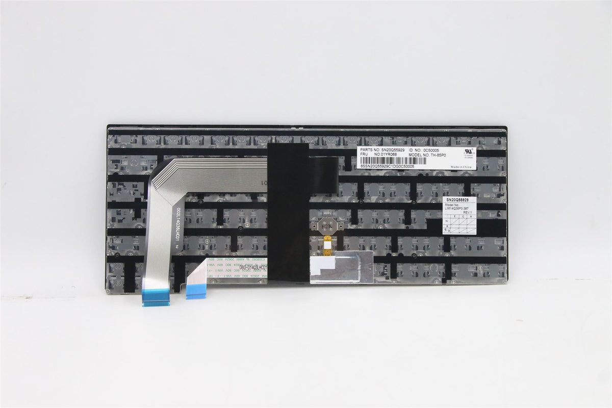Lenovo ThinkPad 13 T460s Keyboard Portuguese Black 01YR068