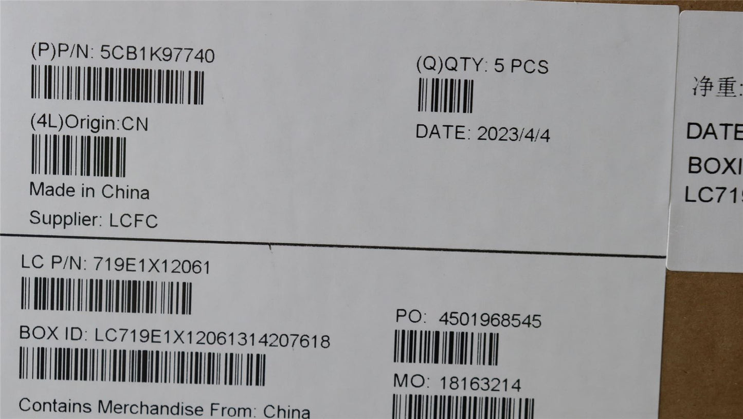 Lenovo Upper Case ASM_GER L82XL FP AG BL 5CB1K97740