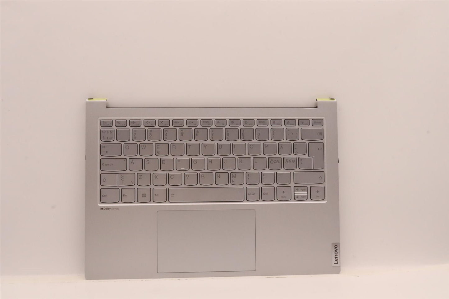 Lenovo IdeaPad 7 14IAP7 Palmrest Cover Touchpad Keyboard Nordic 5CB1H70820