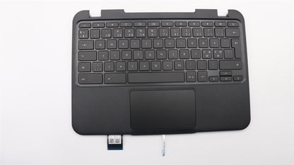 Lenovo Chromebook N22 Keyboard Palmrest Top Cover Nordic Black 5CB0L71382