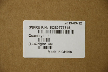 Lenovo Notebook 100e 2nd Keyboard Palmrest Top Cover UK Black 5CB0T77515