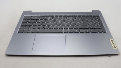 Lenovo IdeaPad 3 15IAH8 Palmrest Cover Touchpad Keyboard Belgian 5CB1L99506