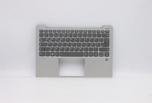 Lenovo IdeaPad S530-13IWL Keyboard Palmrest Top Cover German Grey 5CB0S16105