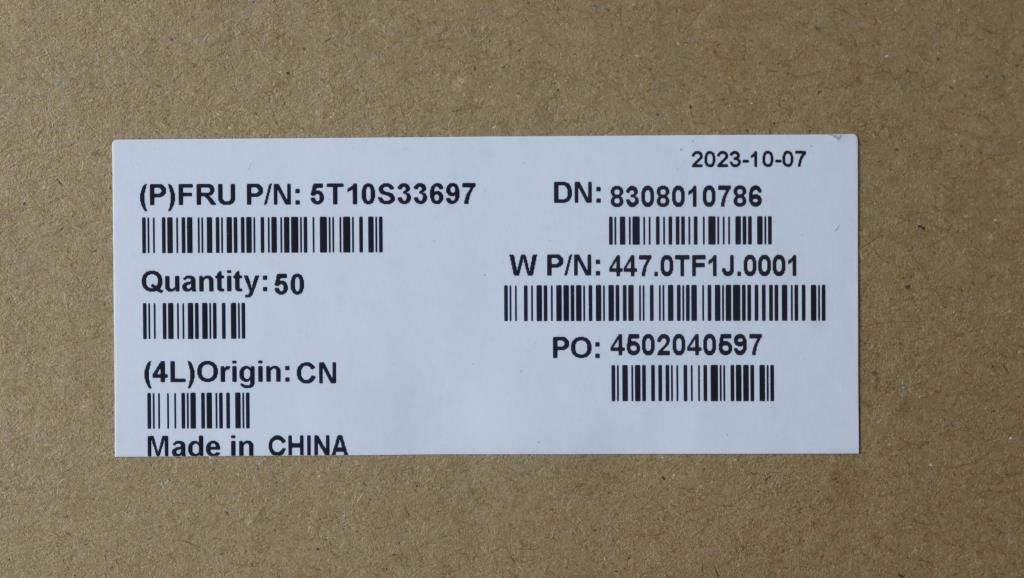 Lenovo TAPE W 21KJ Sponge IR 5T10S33697