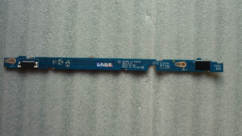 Lenovo NIUM1 455NE938L01 Power Button Board 31047059
