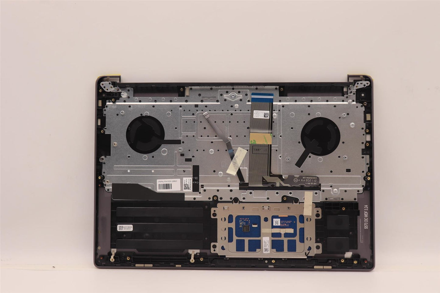 Lenovo IdeaPad 5 16ARH7 Palmrest Cover Touchpad Keyboard German 5CB1J08823