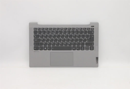 Lenovo IdeaPad 5-14ITL05 Palmrest Cover Touchpad Keyboard UK Silver 5CB1A14149