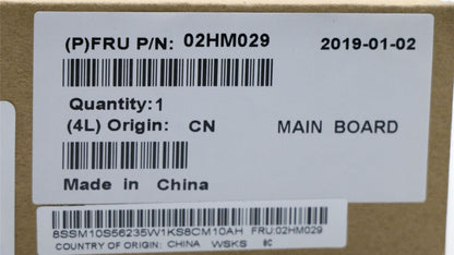 Lenovo 5B21B35289 BDPLANAR Intel i5-8350U,vPro,Y-TPM,WIN