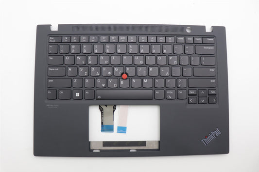 Lenovo ThinkPad T14s Gen 2 Keyboard Palmrest Top Cover Greek Black 5M11A37601