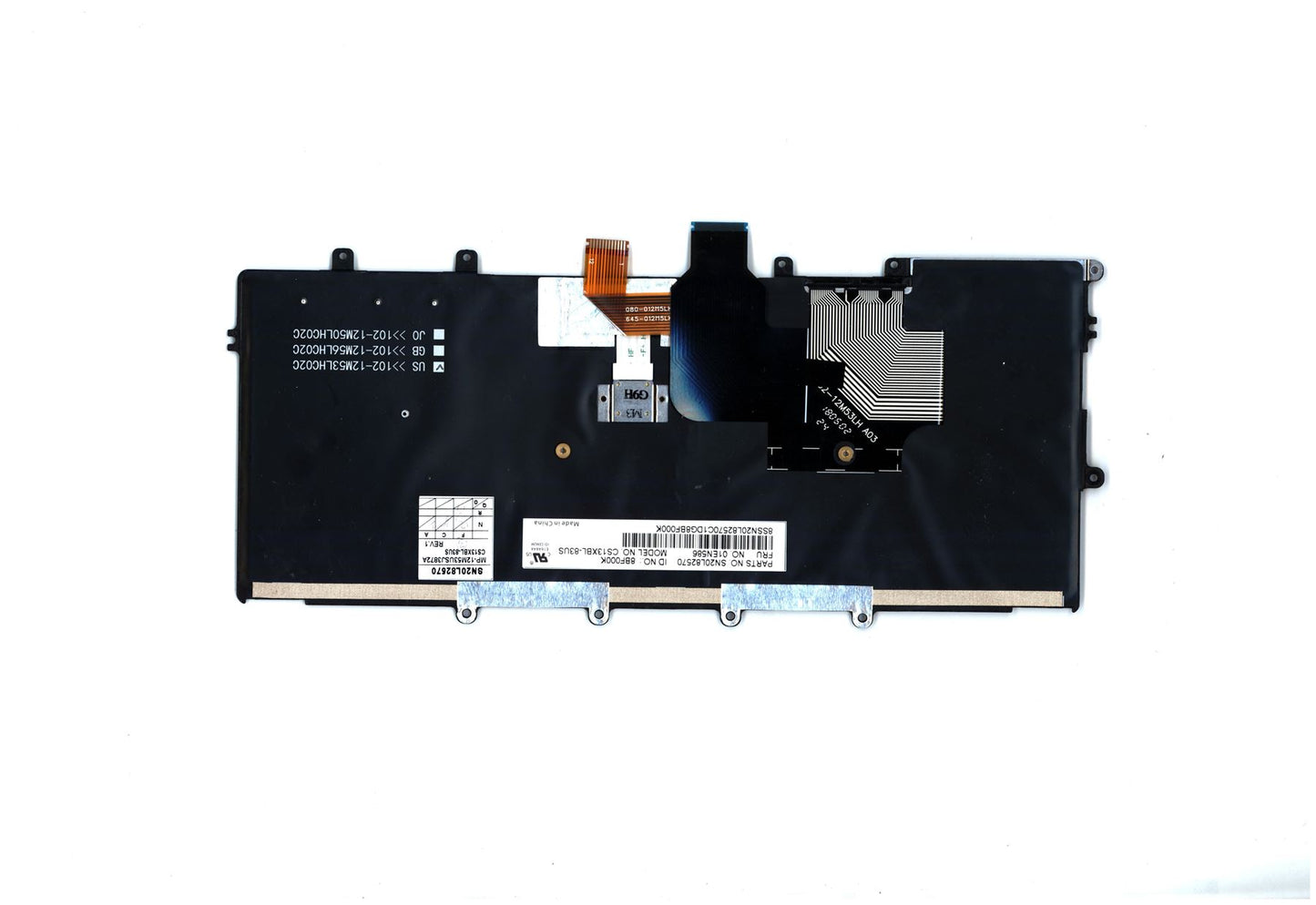 Lenovo ThinkPad X270 A275 Keyboard US Black Backlit 01EN586