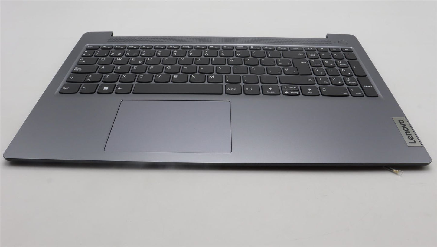 Lenovo IdeaPad 3 15IAN8 Palmrest Cover Touchpad Keyboard Spanish Grey 5CB1K94976