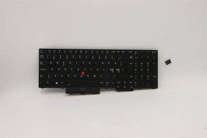 Lenovo ThinkPad P17 Gen 1 Keyboard Nordic Black Backlit 5M10Z54416