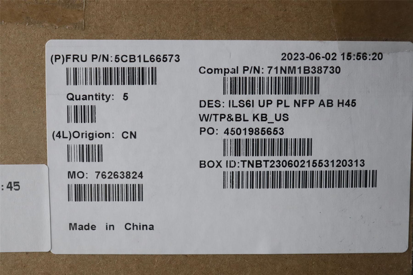 Lenovo IdeaPad 5 16IAH8 Palmrest Cover Touchpad Keyboard Bengali 5CB1L66573