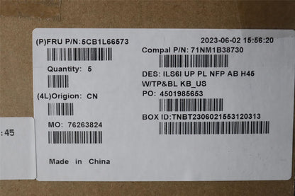 Lenovo IdeaPad 5 16IAH8 Palmrest Cover Touchpad Keyboard Bengali 5CB1L66573
