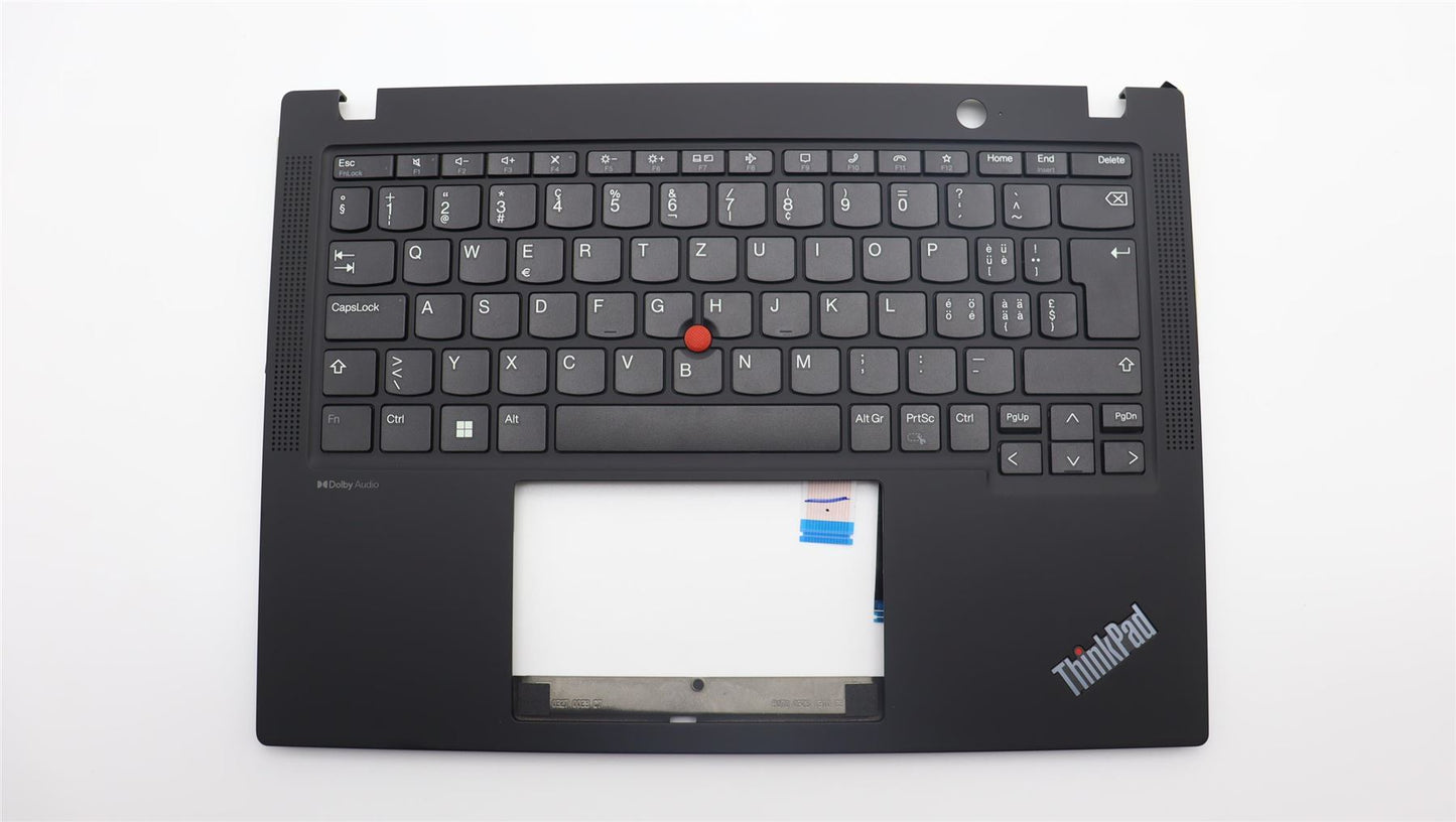 Lenovo ThinkPad X13 Gen 4 Keyboard Palmrest Top Cover Switzerland 5M11H94334