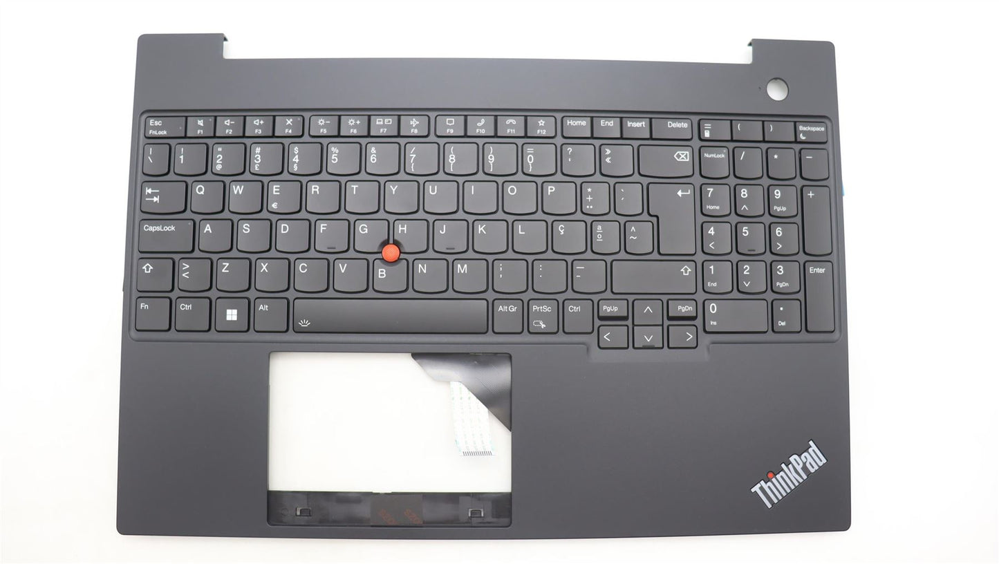 Lenovo ThinkPad E16 Gen 1 Keyboard Palmrest Top Cover Portuguese 5M11L65261