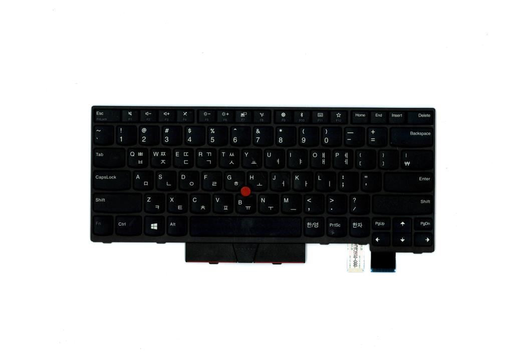 Lenovo ThinkPad T480 A485 Keyboard Korean Black Backlit 01HX370