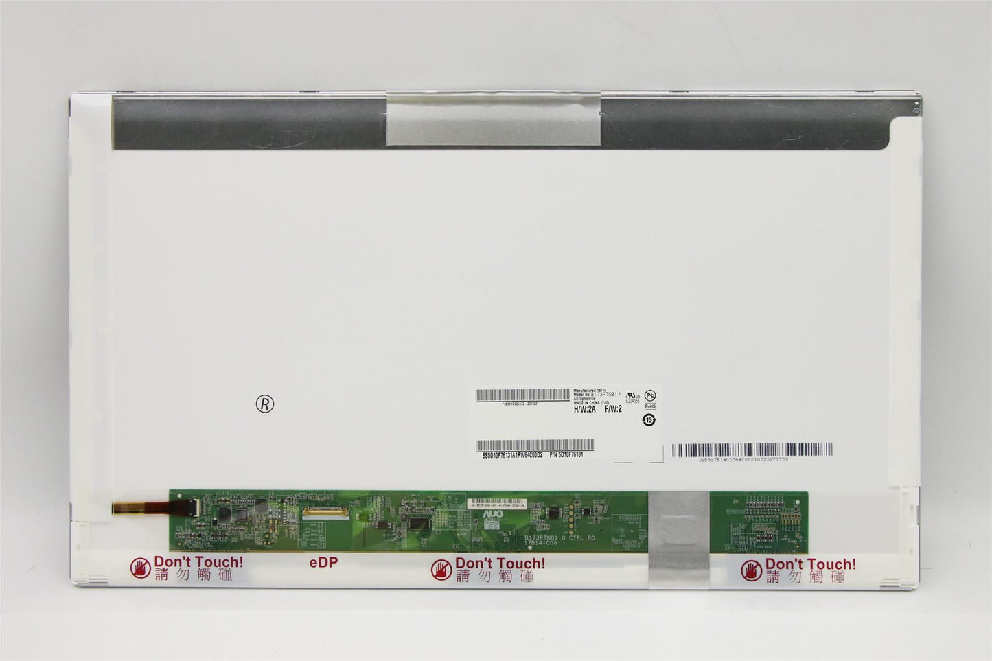 Lenovo DISPLAY AUO B173RTN01.1 2A HD+ G W NB 5D10F76131