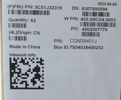 Lenovo Yoga X13 2 Sensor Board 5C51J32319