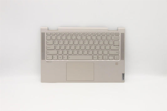 Lenovo C740 14IML Palmrest Cover Touchpad Keyboard US Euro Mica 5CB0U43982