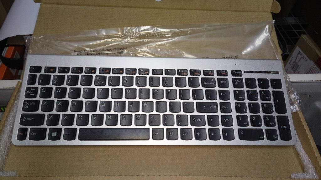 Lenovo Liteon SK-8861(US-EU) 2.4G KB Only-S8 US English Keyboard 25210198