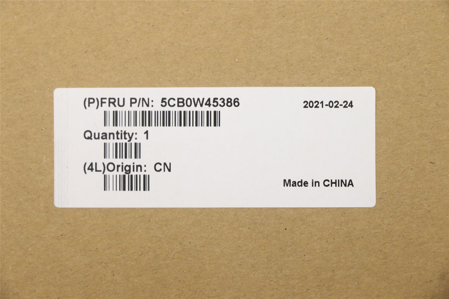 Lenovo Upper CaseQ20RWNFP_MGR_NBL_KOR 5CB0W45386