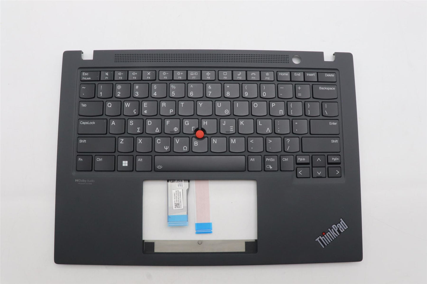 Lenovo ThinkPad T14s Gen 3 Keyboard Palmrest Top Cover Greek Black 5M11H25911