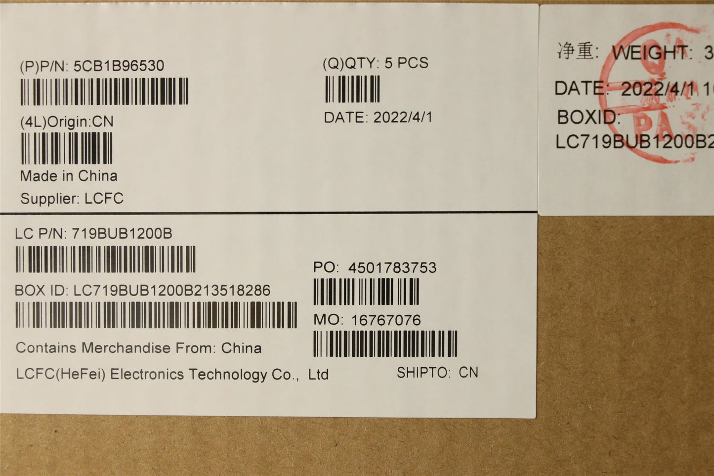 Lenovo Upper Case ASM_GER L82H9 FP A/BDIS 5CB1B96530