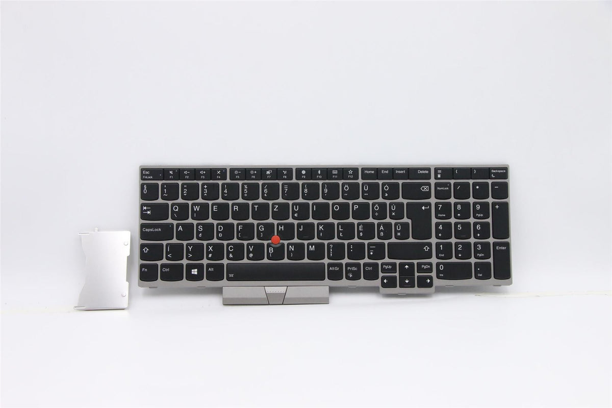 Lenovo ThinkPad E580 E590 Keyboard Hungarian Silver Backlit 01YN755 01YN675