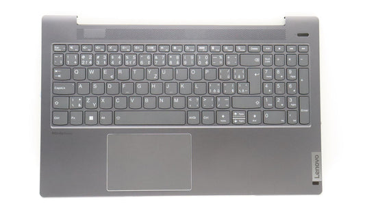 Lenovo IdeaPad 5 15ABA7 Palmrest Cover Touchpad Keyboard Slate Grey 5CB1J01144