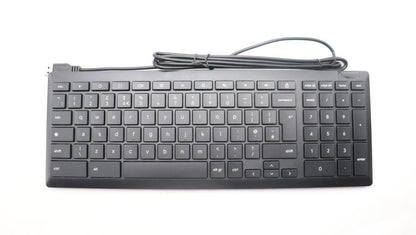 Lenovo Primax Chrome USB KB_Black UK Eng 5D51J61962