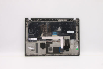 Lenovo ThinkPad T495s Keyboard Palmrest Top Cover Spanish LA Black 5M11A08525