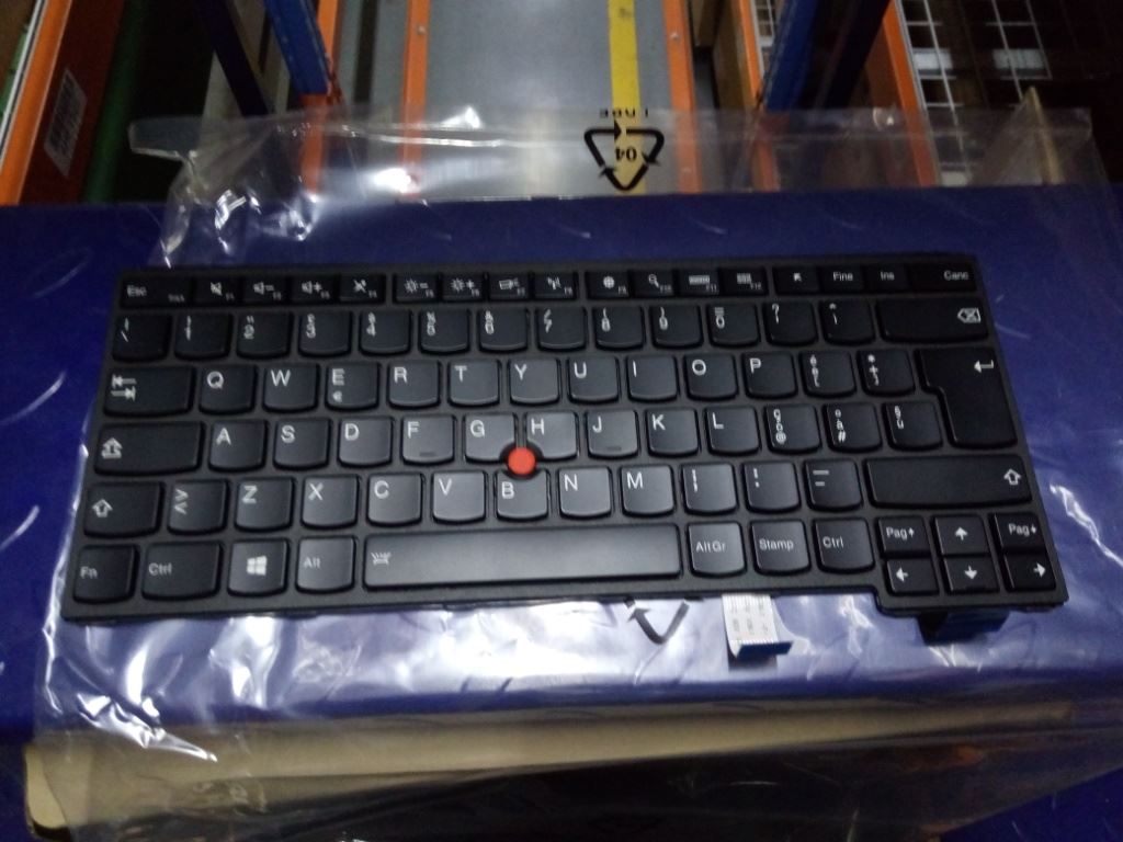 Genuine Lenovo Yoga 14 Keyboard Italian Black Backlit 00HW780 00HW817 SN20F98468