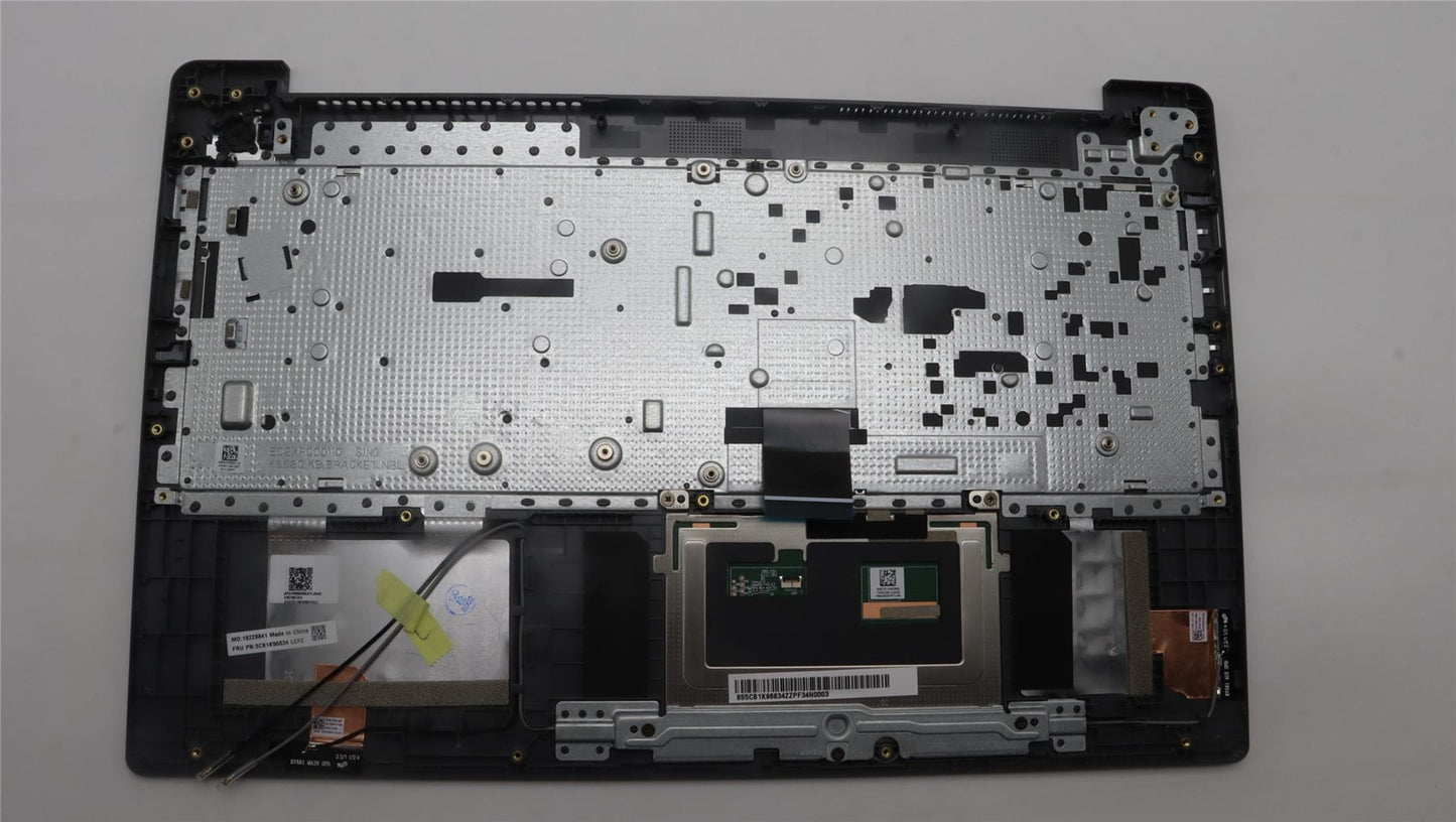 Lenovo IdeaPad 3 15ABR8 Palmrest Cover Touchpad Keyboard Nordic 5CB1K96834