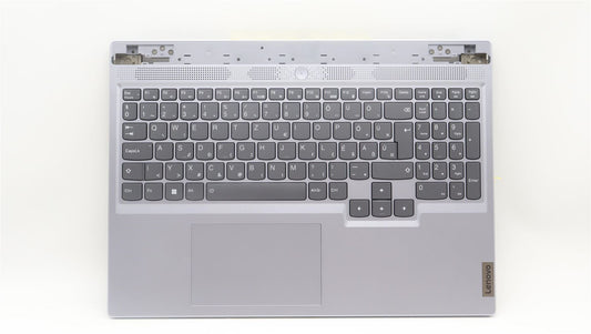 Lenovo Slim 5 16IRH8 5 16APH8 Palmrest Cover Touchpad Keyboard Grey 5CB1L60095