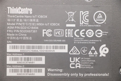 Lenovo IoT IO BOX DT1 V2 5D20X67381
