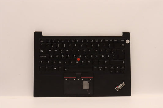 Lenovo ThinkPad E14 Gen 4 s Keyboard Palmrest Top Cover Norwegian 5M11H59055