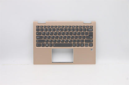 Lenovo Yoga 730-13IKB Keyboard Palmrest US International Copper 5CB0Q95863