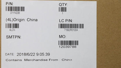 Lenovo ThinkPad X1 5th Gen Kabylake Motherboard Mainboard UMA 8G 01YN038