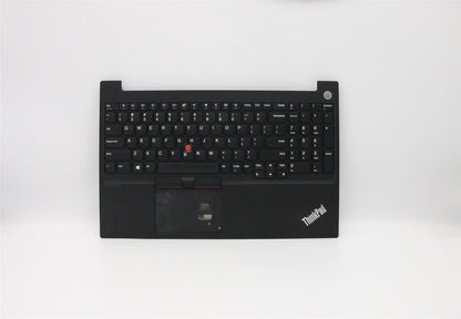 Lenovo ThinkPad E15 Keyboard Palmrest Top Cover US Black 5M10V16998