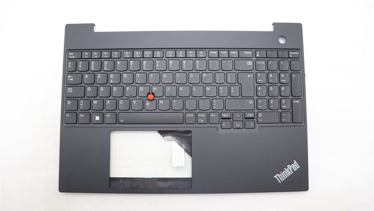 Lenovo ThinkPad E16 Gen 1 Palmrest Cover Keyboard Belgian Black 5M11H94861